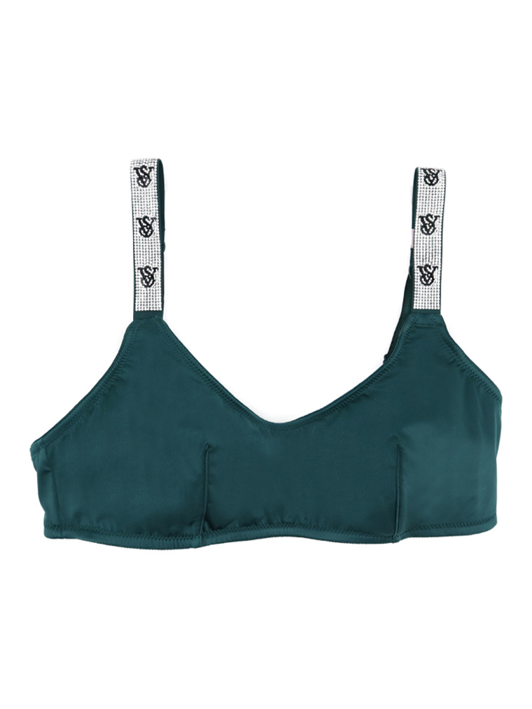 Shine Strap Scoop Bralette image number null